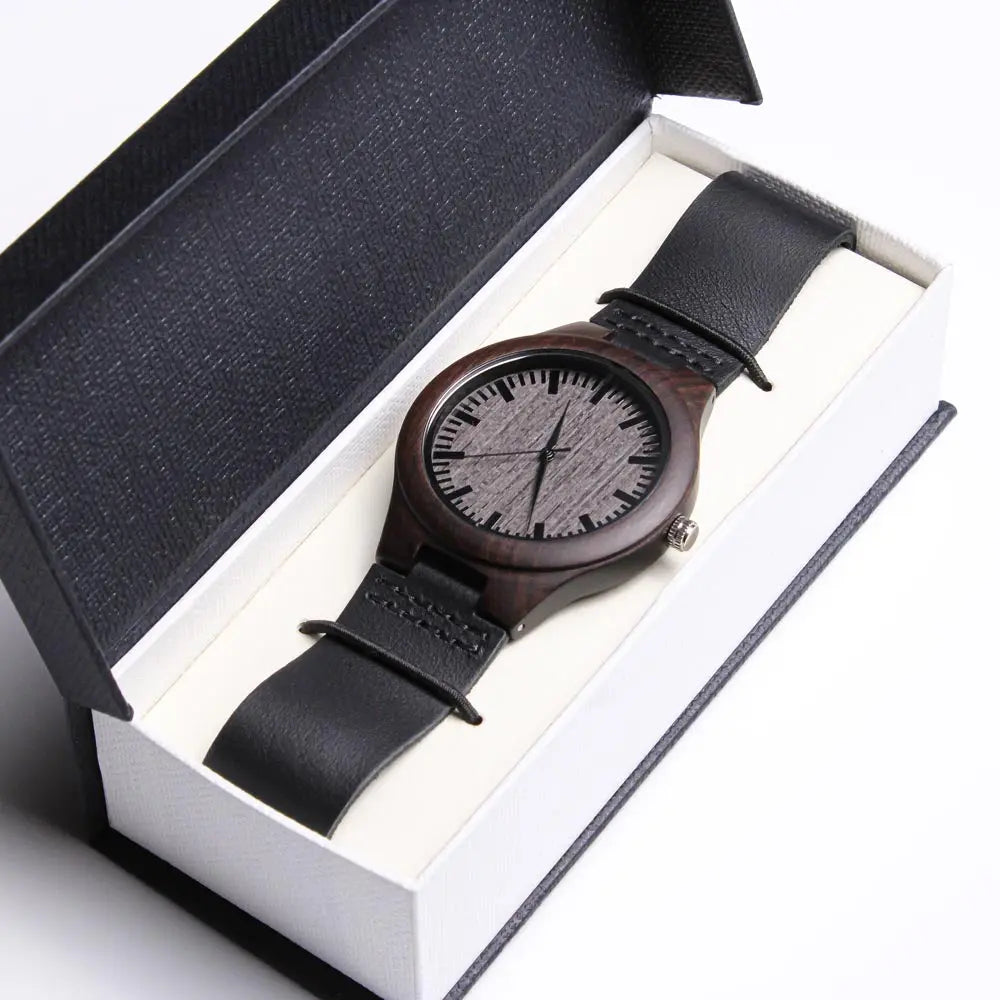 Watches Adventure Anniversary Gift for Him,Wood Watch,Personalized Watch,Engraved Watch,Wooden Watch,Groomsmen Watch,Mens Watch,Boyfriend Gift,Gift for Dad ShineOn Fulfillment
