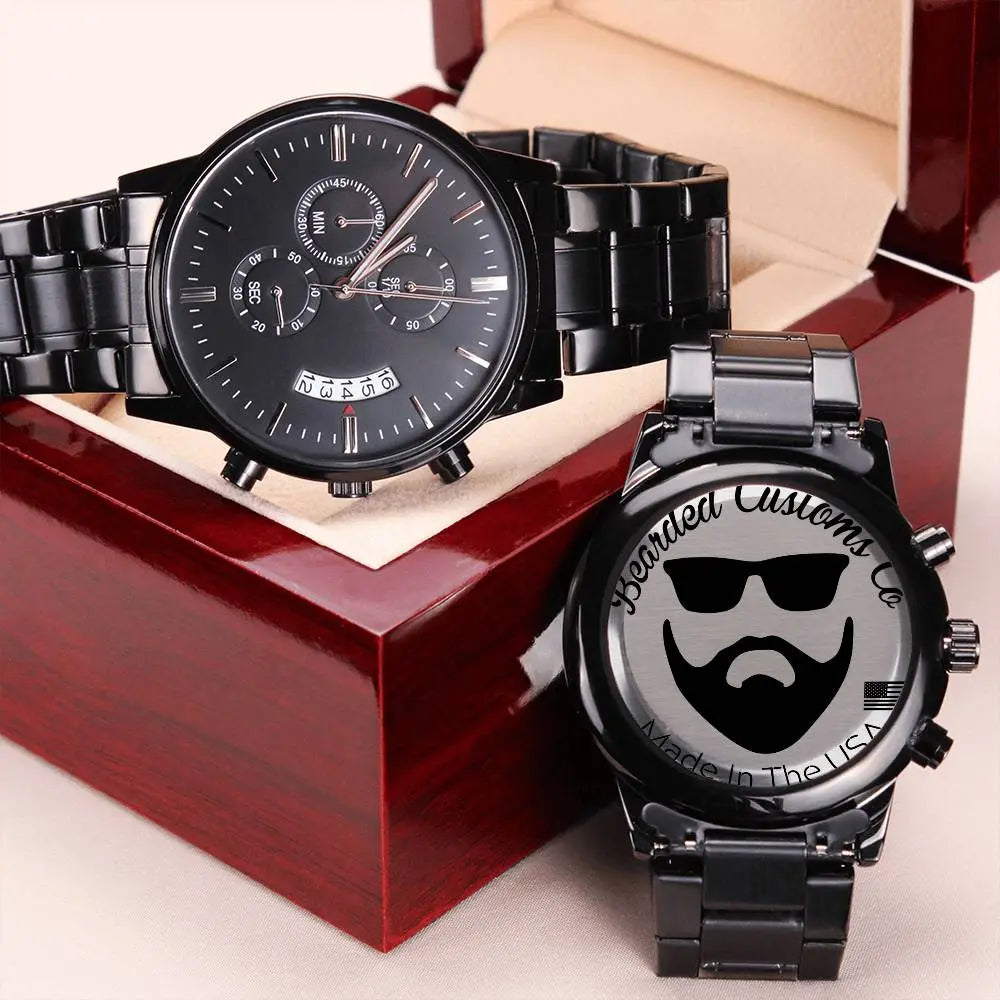 Jewelry Bearded Customs Watch ShineOn Fulfillment