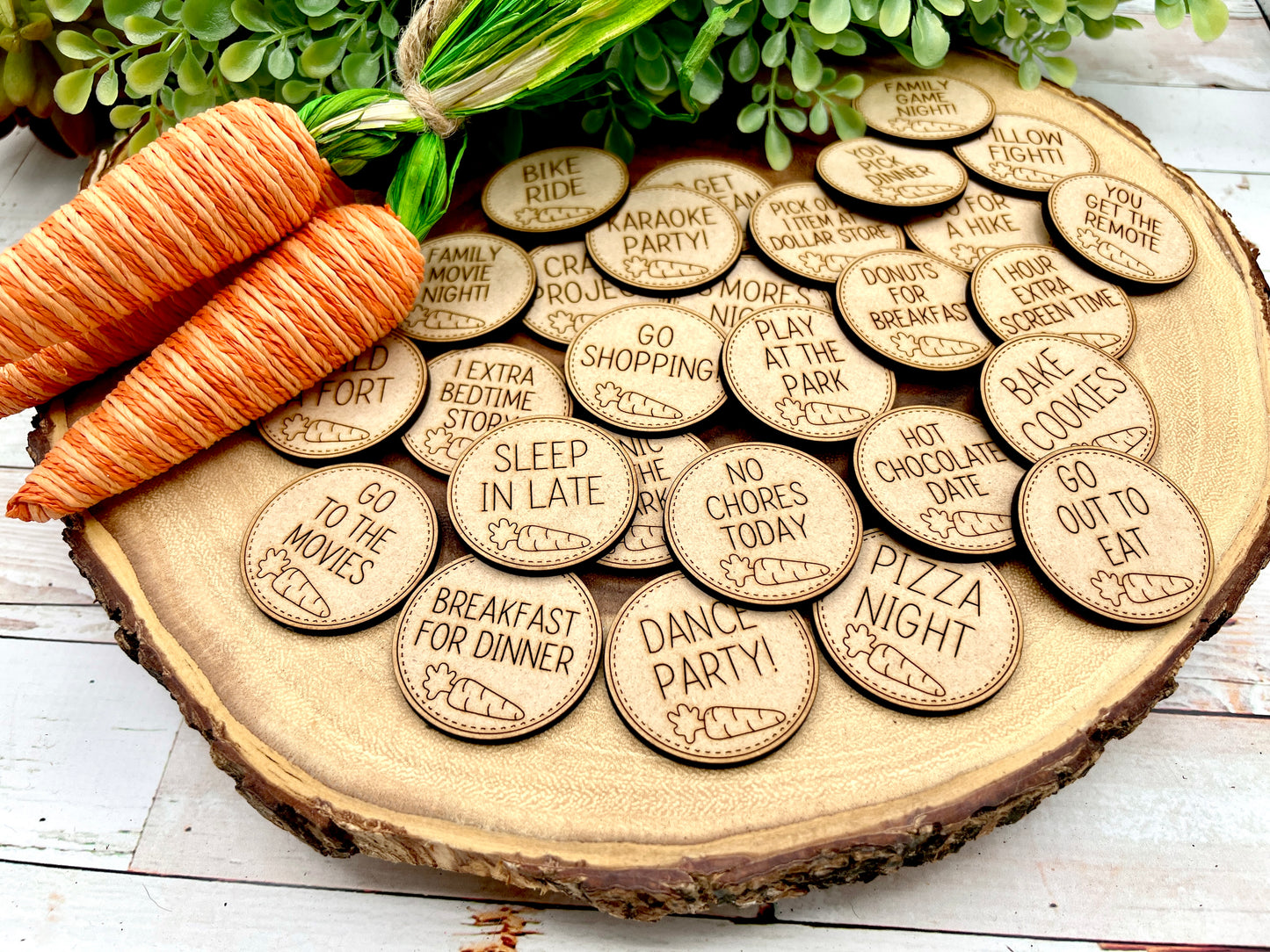 Easter Egg Filler Tokens Set of 30