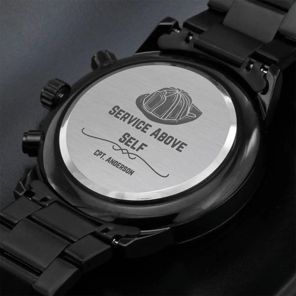 Jewelry Firefighter Gift for Him Watch, Engraved Gift for Fireman, Firefighter Gift, Firefighter Personalized Watch, Fireman Gift for Husband, Son ShineOn Fulfillment