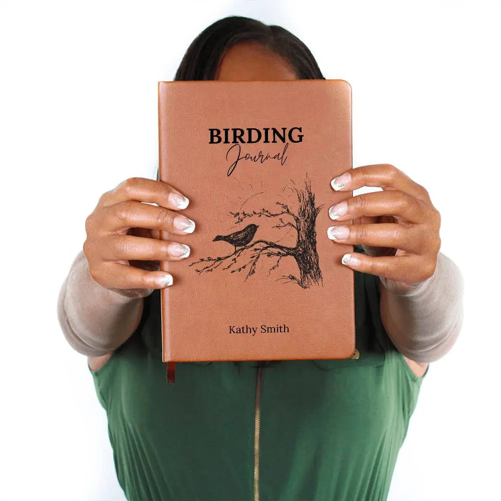Jewelry Personalizable Birder Journal, Bird Watching Journal, Bird Watching Log Book, Bird Journal, Birding Journal ShineOn Fulfillment