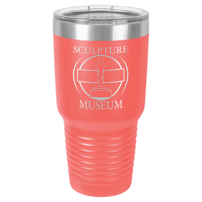 Customized Business Logo Engraved Powder Coated 30 Oz Tumbler