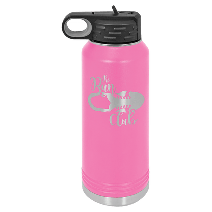 Customized Business Logo Engraved Powder Coated 32oz Bottle