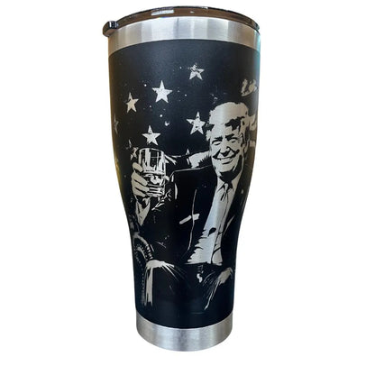 Donald Trump Full Wrap 30oz Tumbler beardedcustomsco