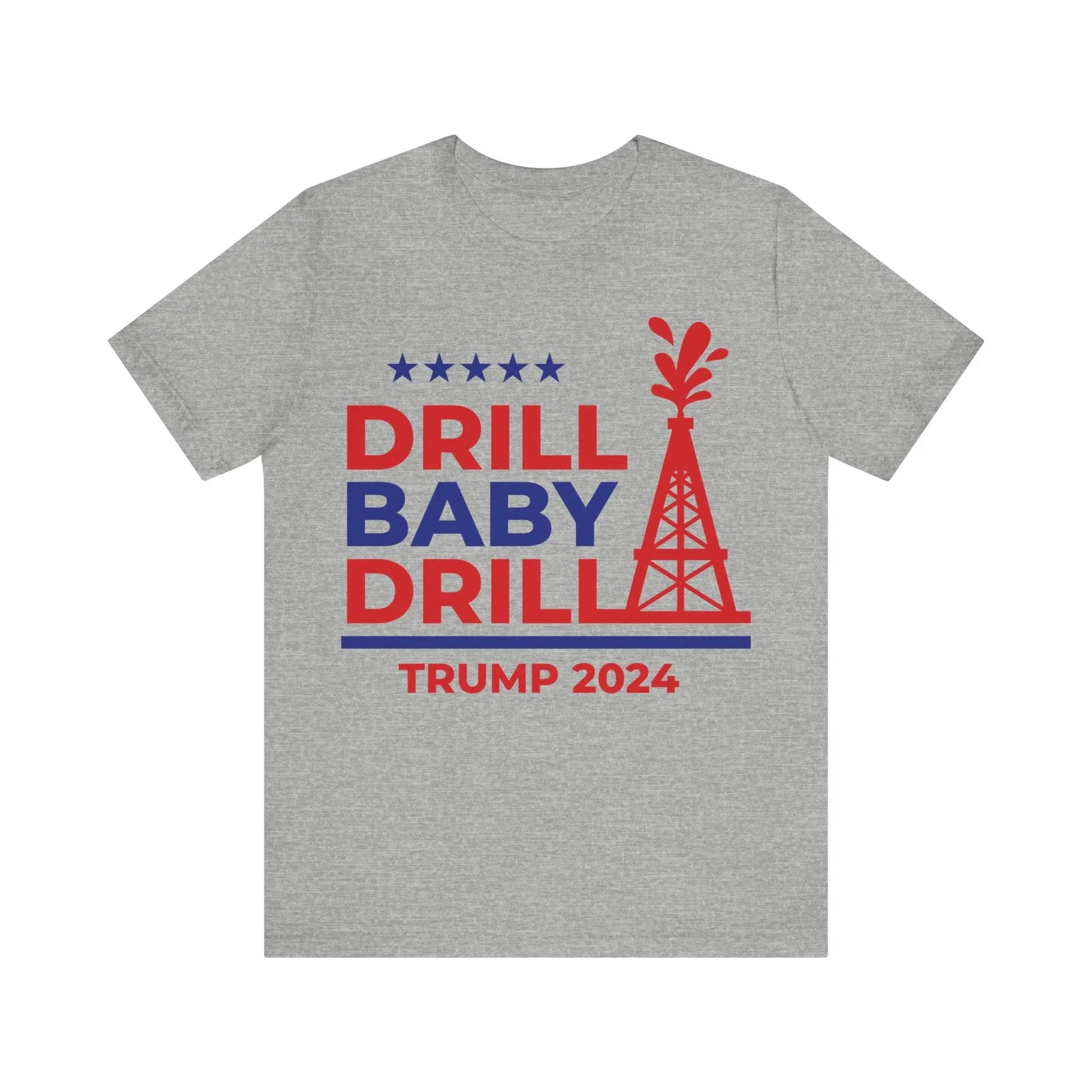 T-Shirt Drill Baby Drill Trump 2024 Shirt Printify