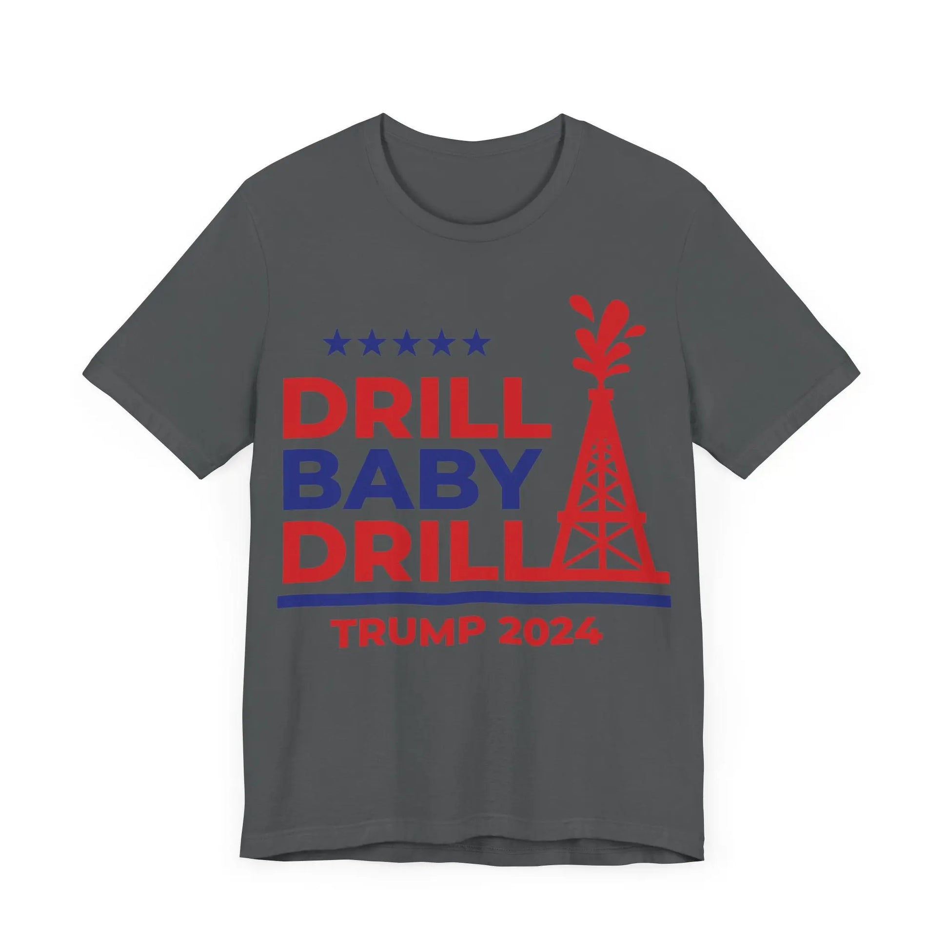 T-Shirt Drill Baby Drill Trump 2024 Shirt Printify