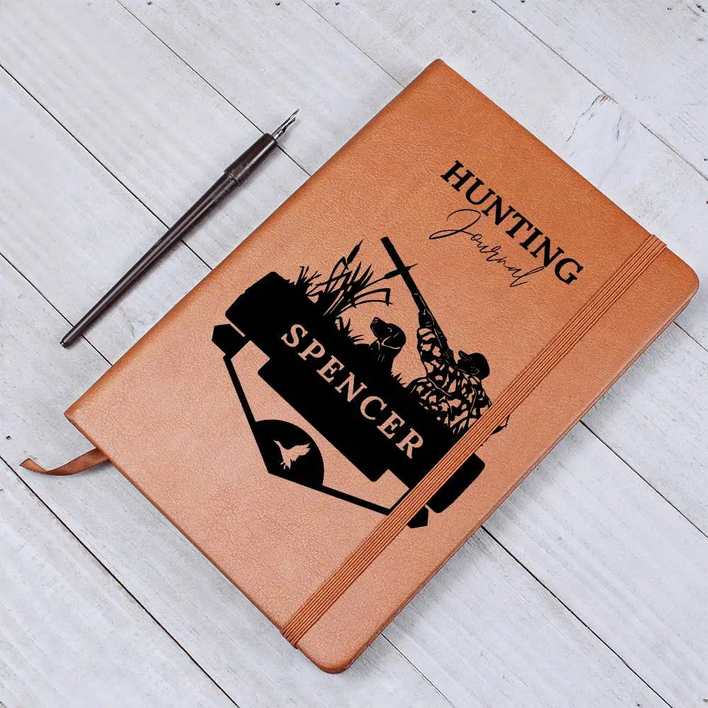 Jewelry Duck Hunting Journal Adventure Notebook | Unique Leatherette Cover Lined Pages | Bird Hunter's Outdoor Theme Sportsman ShineOn Fulfillment