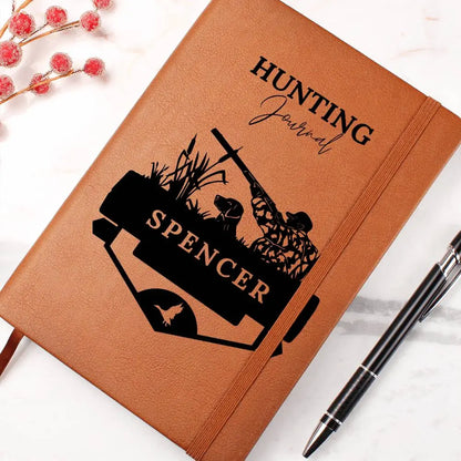 Jewelry Duck Hunting Journal Adventure Notebook | Unique Leatherette Cover Lined Pages | Bird Hunter's Outdoor Theme Sportsman ShineOn Fulfillment