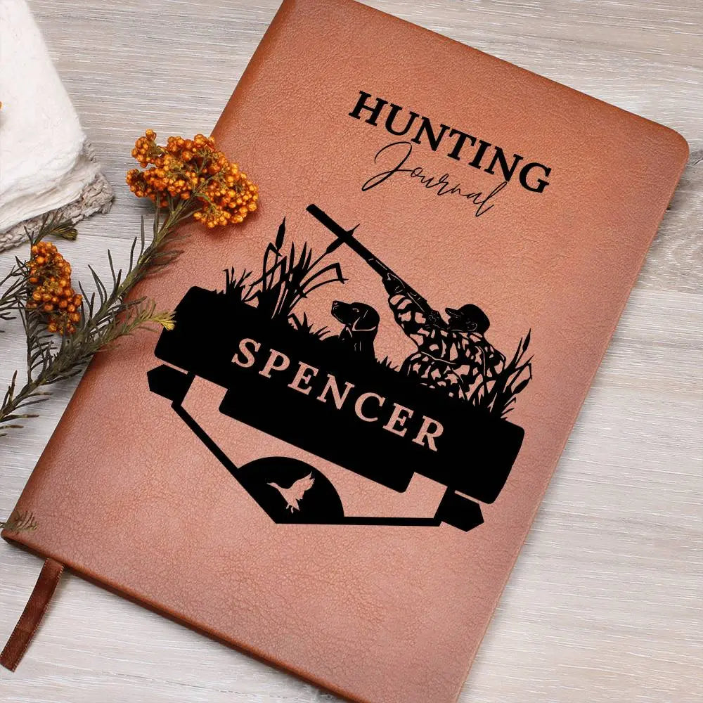 Jewelry Duck Hunting Journal Adventure Notebook | Unique Leatherette Cover Lined Pages | Bird Hunter's Outdoor Theme Sportsman ShineOn Fulfillment