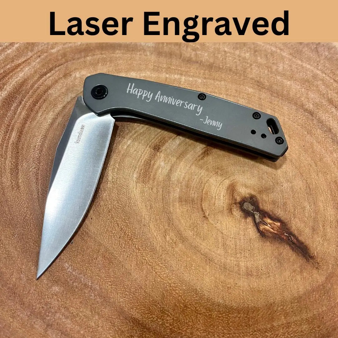 Engraved Knife, Fathers Day, Gifts For Him, Folding Knife, Personalized Groomsmen Gift, Birthday Gifts, Best Man Present, Tactical Knife beardedcustomsco