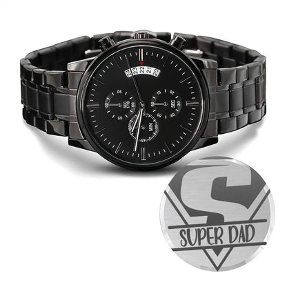 Jewelry Engraved Watch for Dad | Engraved Watch Men, Engraved Watch, Engraved Mens Watch, Custom Mens Watch, Mens Watch, Personalized Watch, Jewelry ShineOn Fulfillment