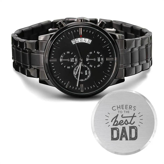 Jewelry Engraved Watch, Husband Gift, Mens Watch, Anniversary Gift, Boyfriend Gift, Personalized Watches, Gift for Men, Gift For Dad, Custom Watches ShineOn Fulfillment