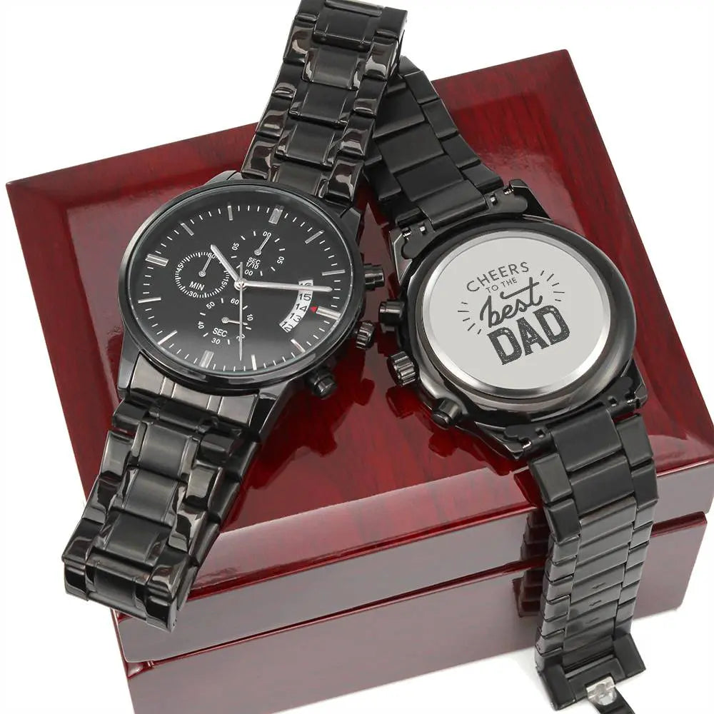 Jewelry Engraved Watch, Husband Gift, Mens Watch, Anniversary Gift, Boyfriend Gift, Personalized Watches, Gift for Men, Gift For Dad, Custom Watches ShineOn Fulfillment