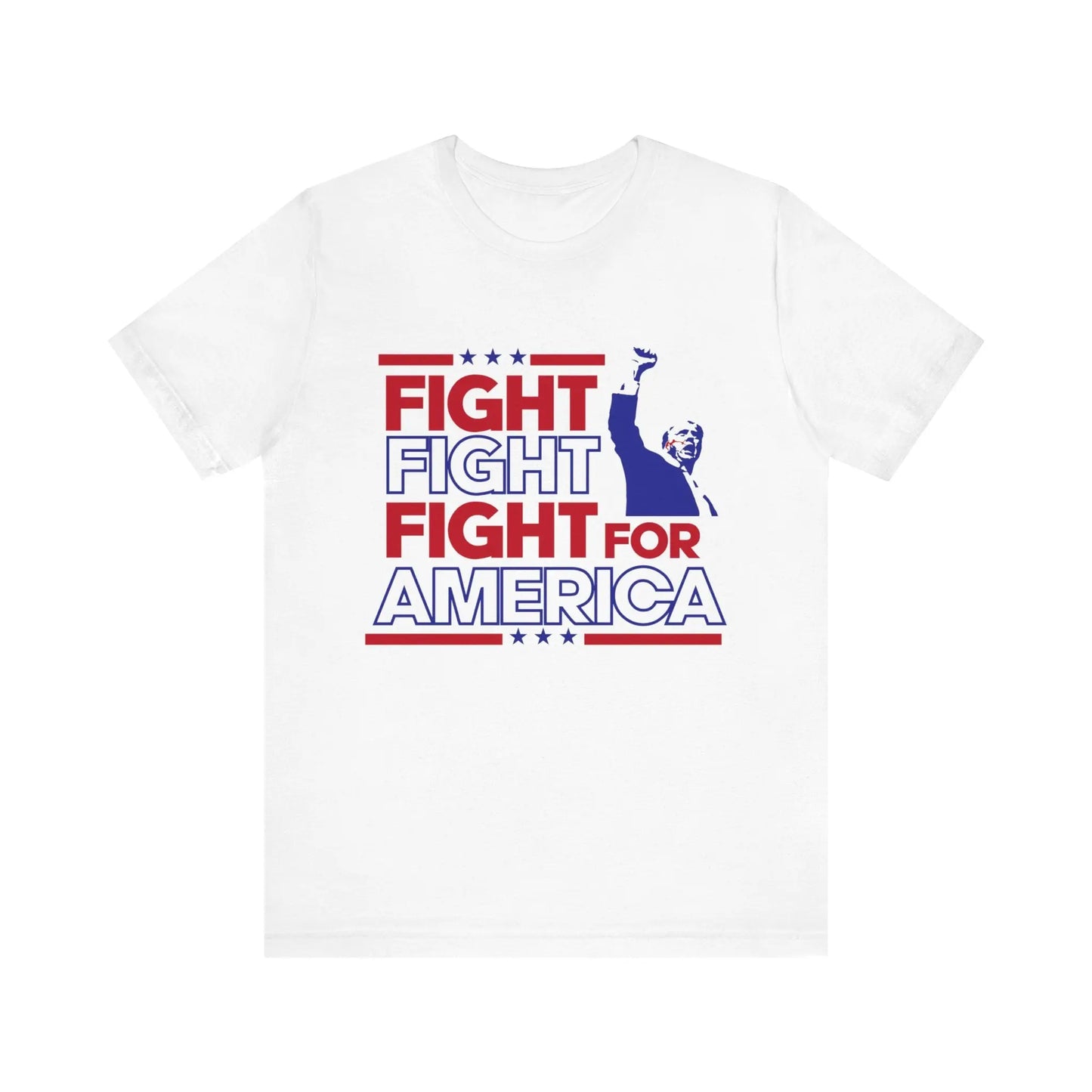 T-Shirt Fight For America Trump 2024 Shirt Printify