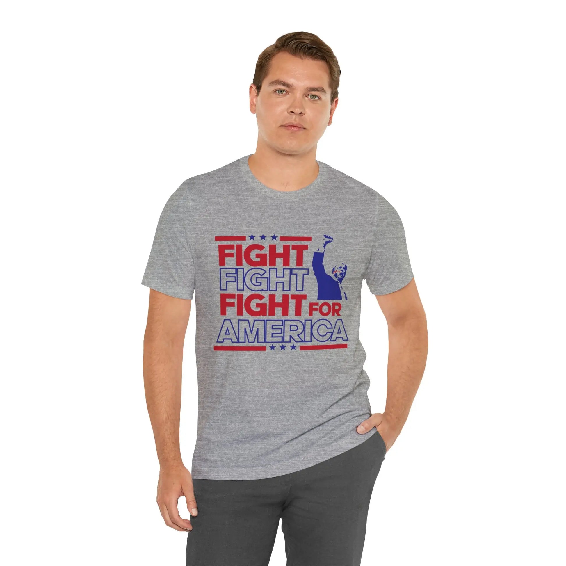 T-Shirt Fight For America Trump 2024 Shirt Printify