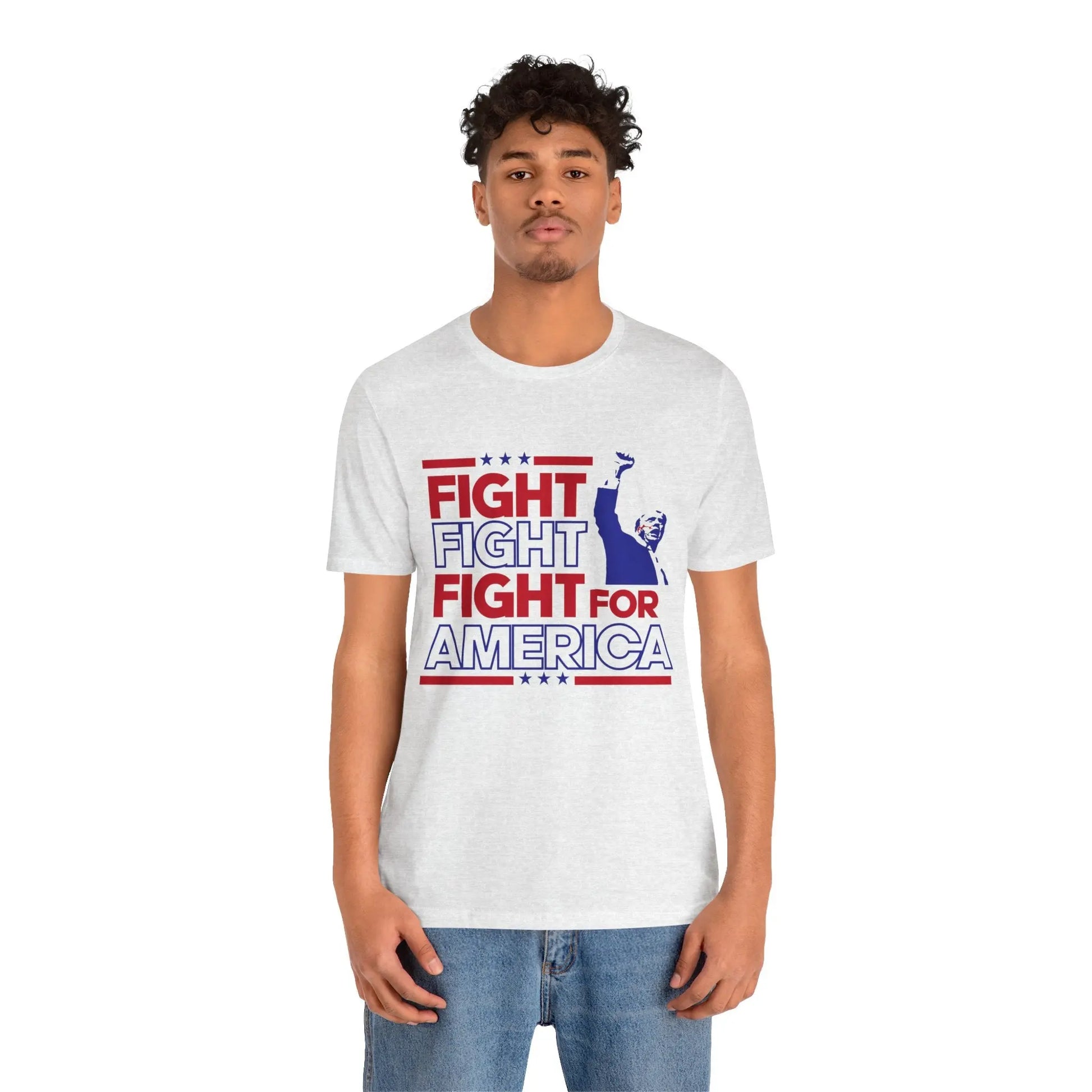 T-Shirt Fight For America Trump 2024 Shirt Printify