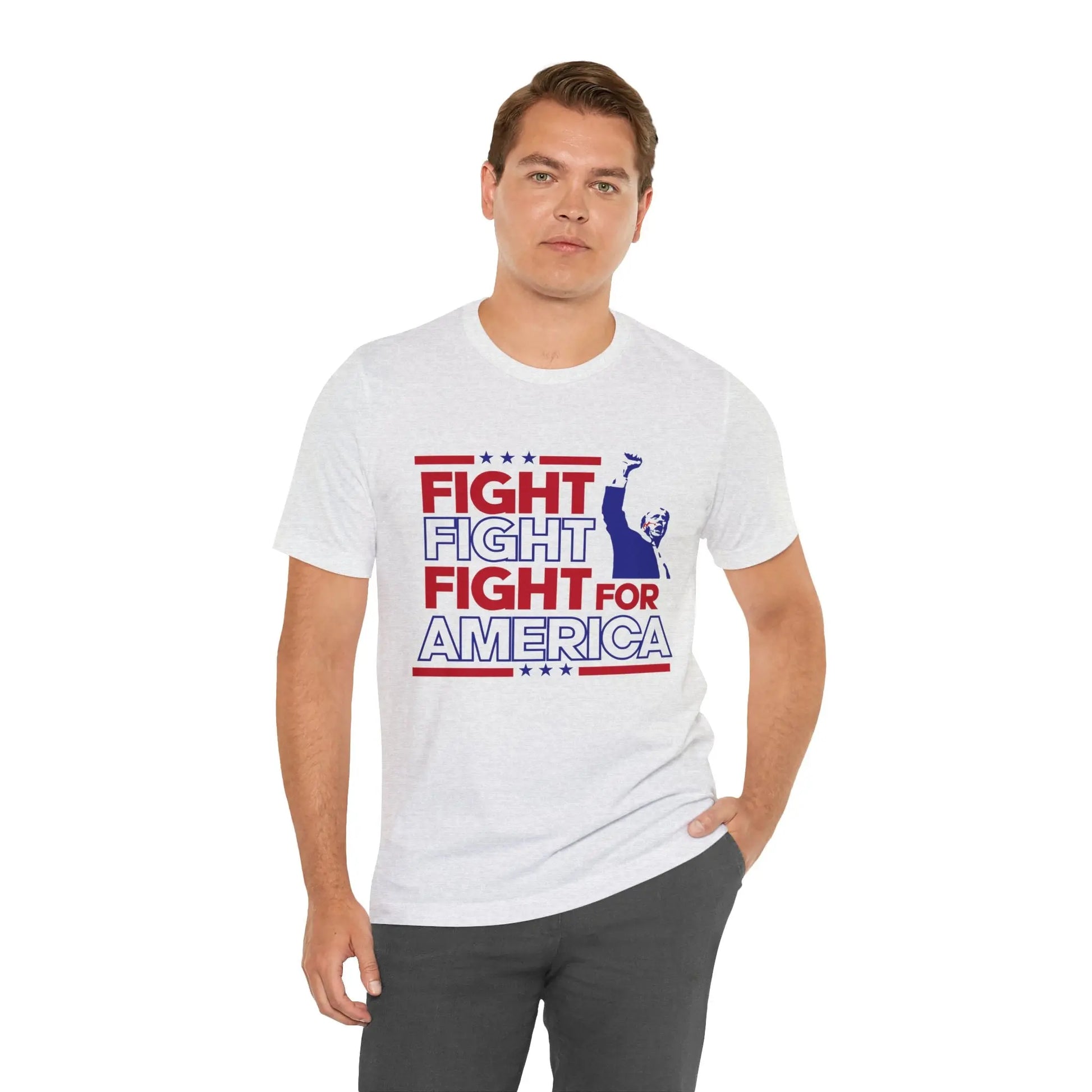 T-Shirt Fight For America Trump 2024 Shirt Printify