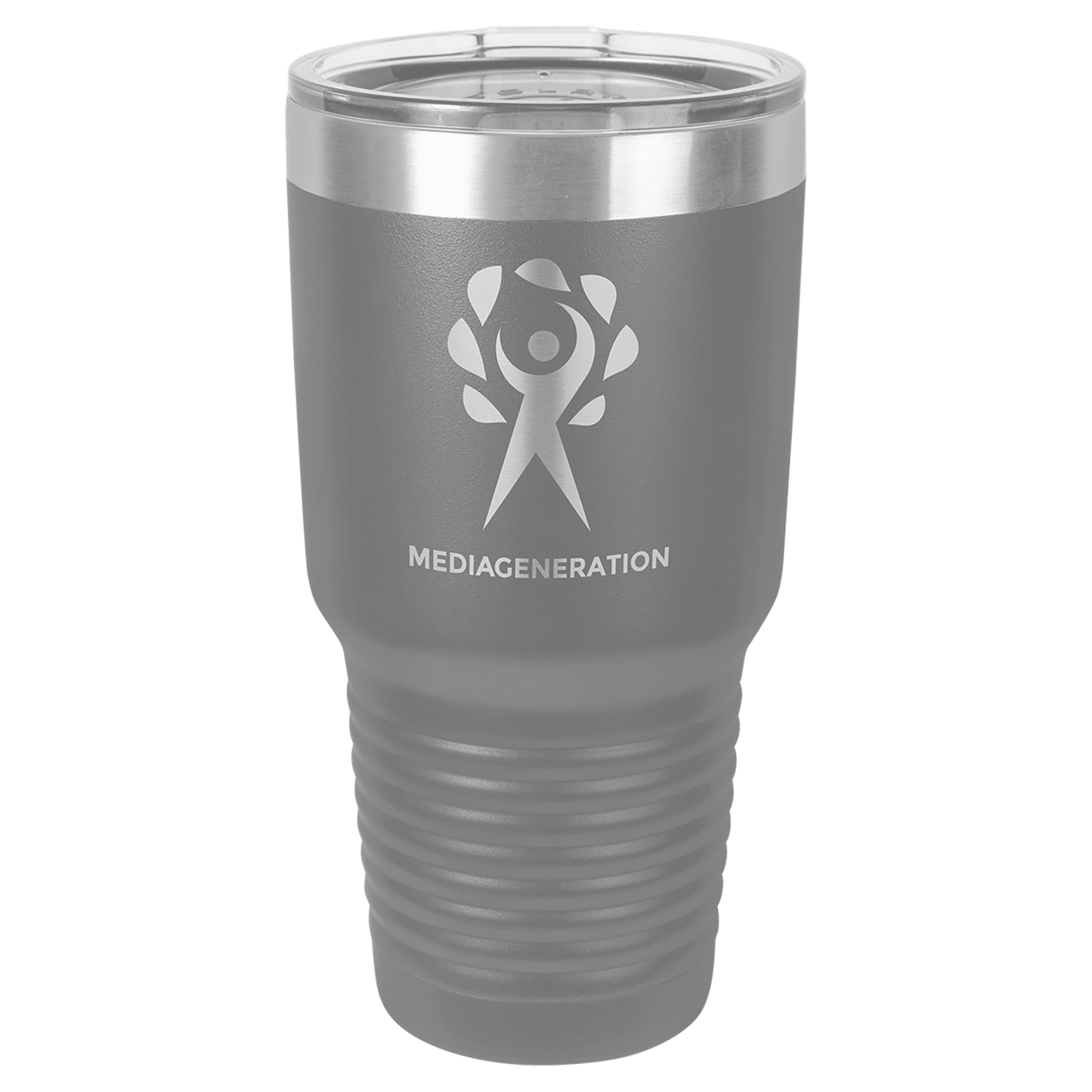 Customized Business Logo Engraved Powder Coated 30 Oz Tumbler