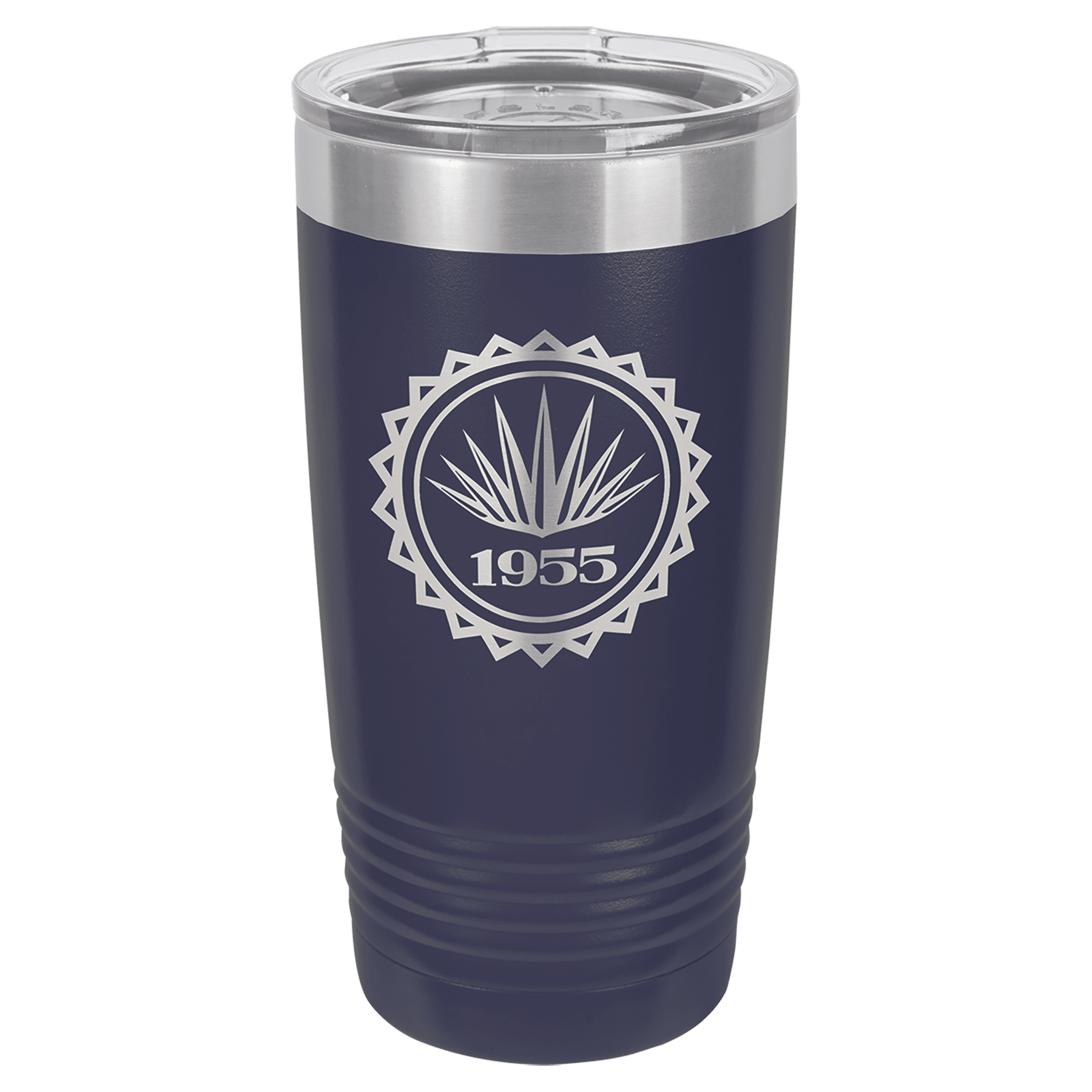 Navy Blue Personalized Polar Camel 20 oz Powder-Coated Tumbler with Custom Company Logo – Premium Vacuum Insulated Drinkware for Hot and Cold Drinks