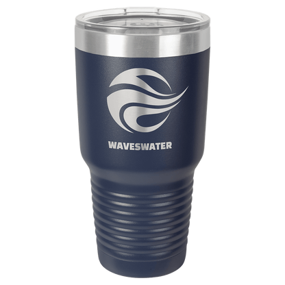 Customized Business Logo Engraved Powder Coated 30 Oz Tumbler