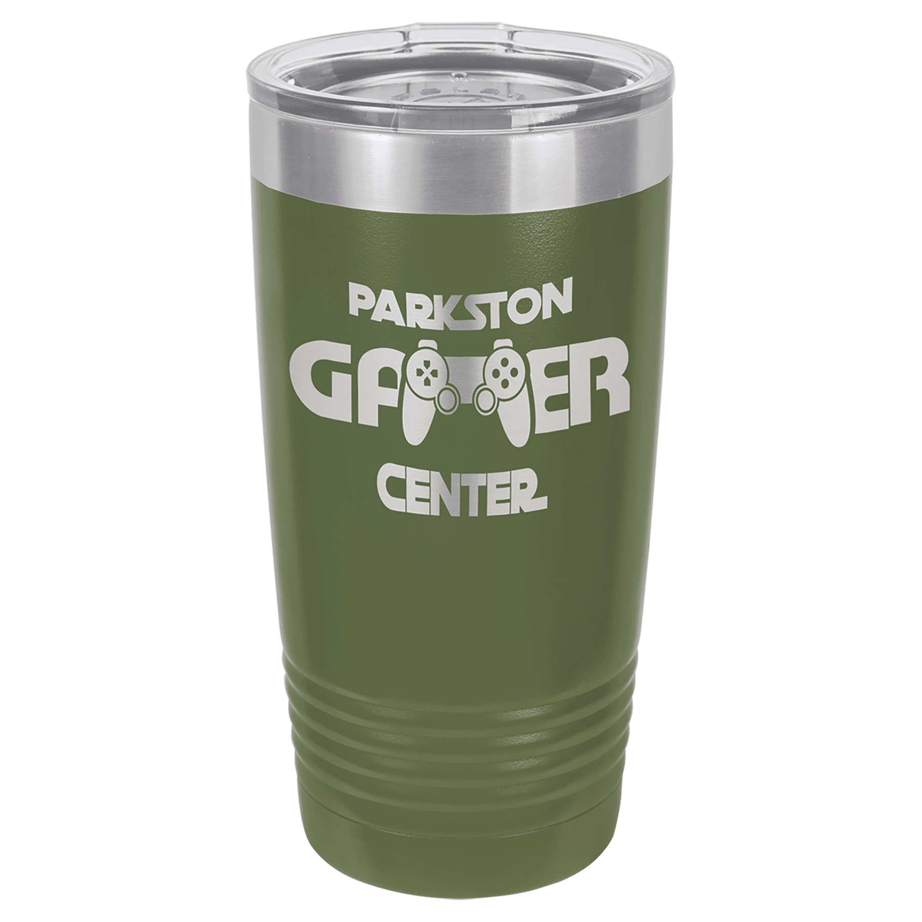 Olive Green Polar Camel 20 oz Customized Business Logo Engraved Tumbler – Powder-Coated Stainless Steel with Laser Etched Branding, Insulated Drinkware for Hot and Cold Beverages