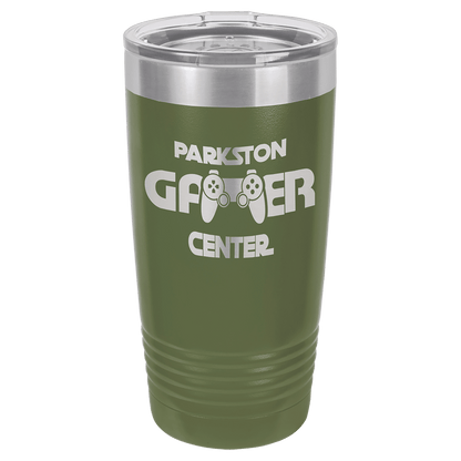 Olive Green Polar Camel 20 oz Customized Business Logo Engraved Tumbler – Powder-Coated Stainless Steel with Laser Etched Branding, Insulated Drinkware for Hot and Cold Beverages