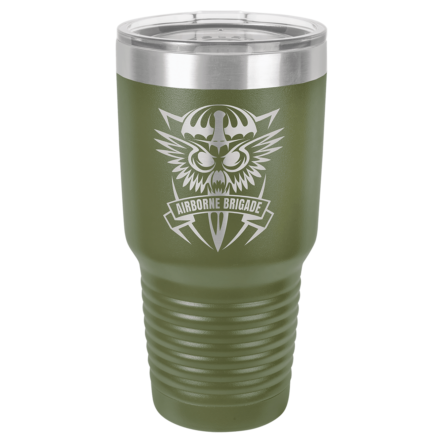 Customized Business Logo Engraved Powder Coated 30 Oz Tumbler