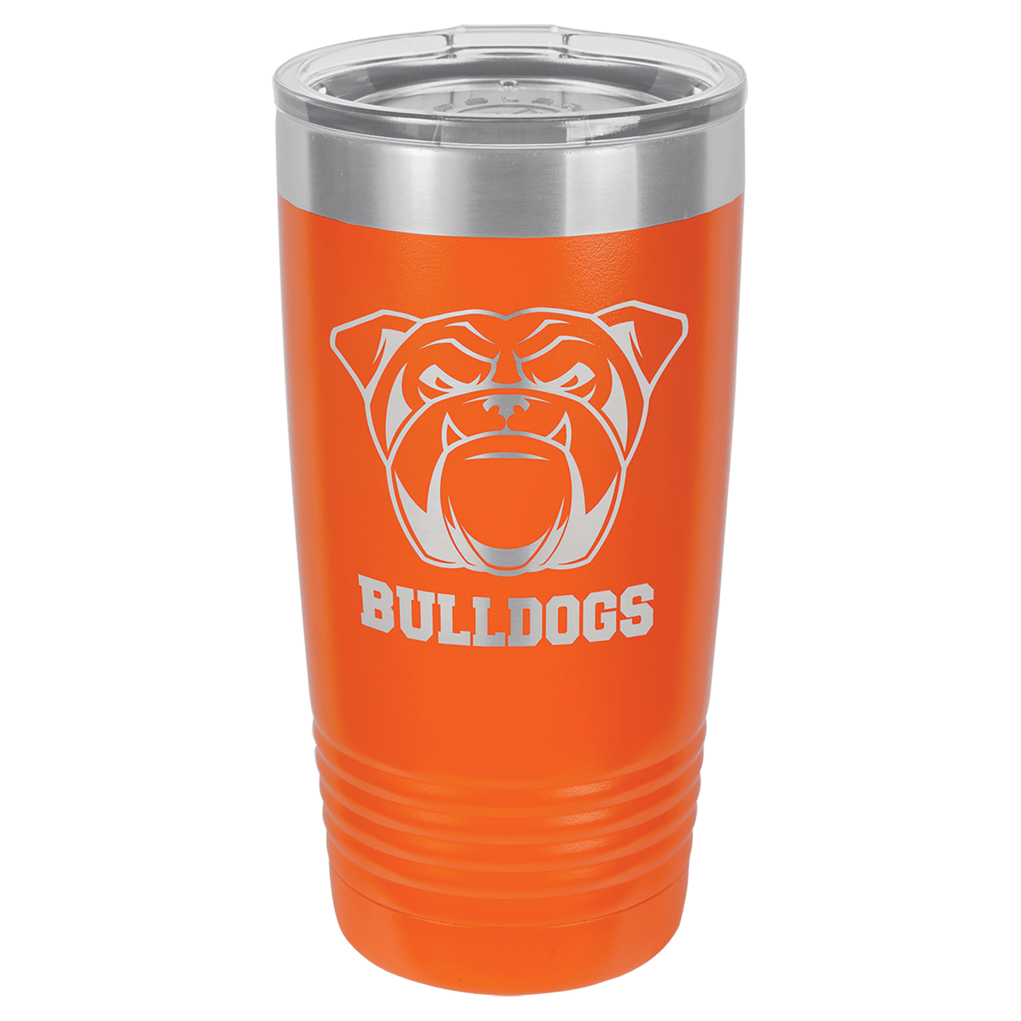 Orange Personalized Polar Camel 20 oz Powder-Coated Tumbler with Custom Company Logo – Premium Vacuum Insulated Drinkware for Hot and Cold Drinks