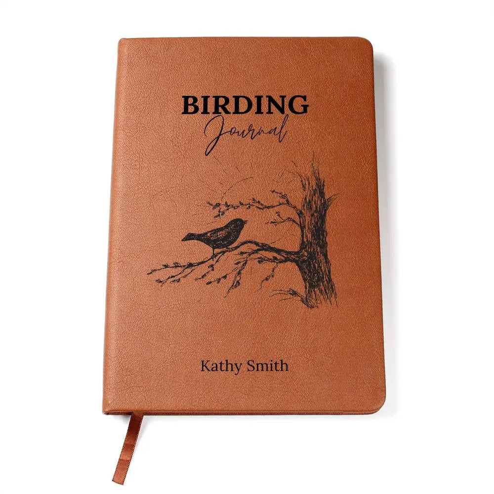 Jewelry Personalizable Birder Journal, Bird Watching Journal, Bird Watching Log Book, Bird Journal,  Birding Journal ShineOn Fulfillment