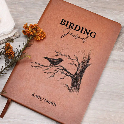 Jewelry Personalizable Birder Journal, Bird Watching Journal, Bird Watching Log Book, Bird Journal,  Birding Journal ShineOn Fulfillment