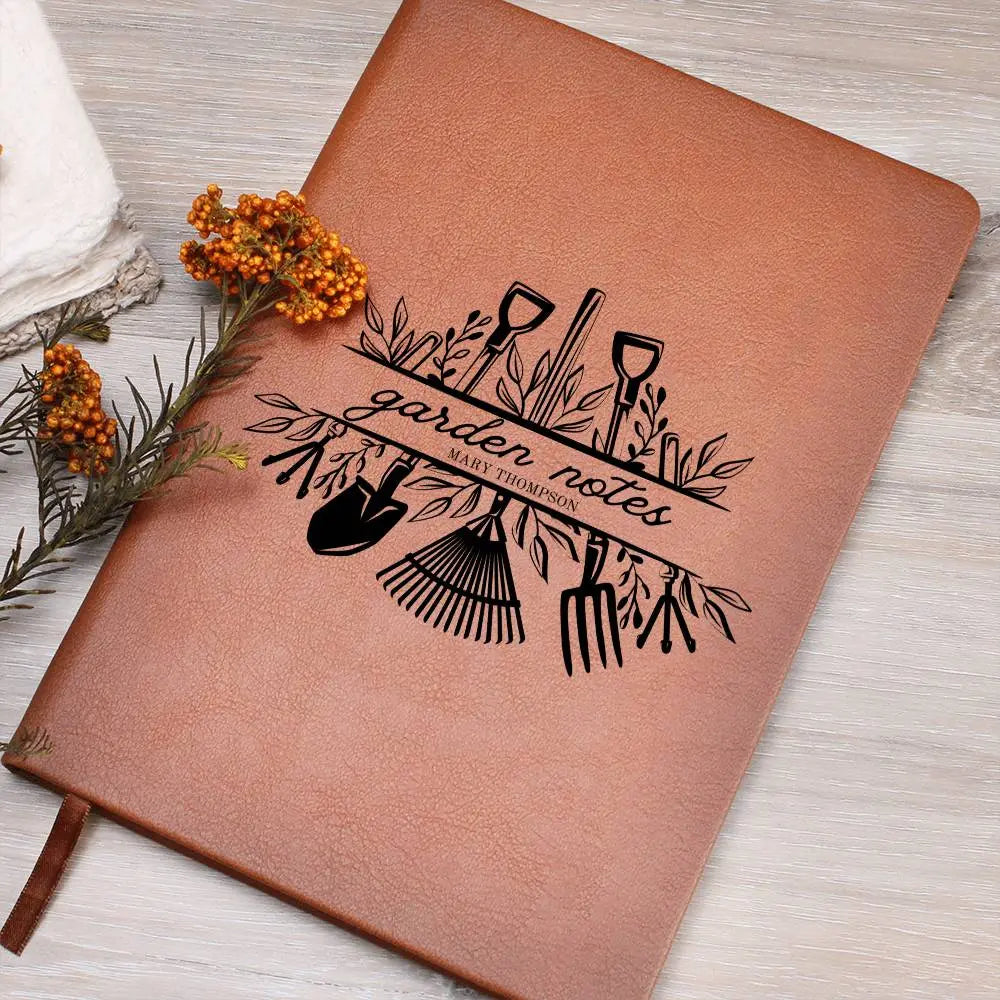 Jewelry Personalizable Garden journal to track and plan your garden, Gardening Planner, Notebook Journal For Gardening, Plant Journal, Gardening ShineOn Fulfillment