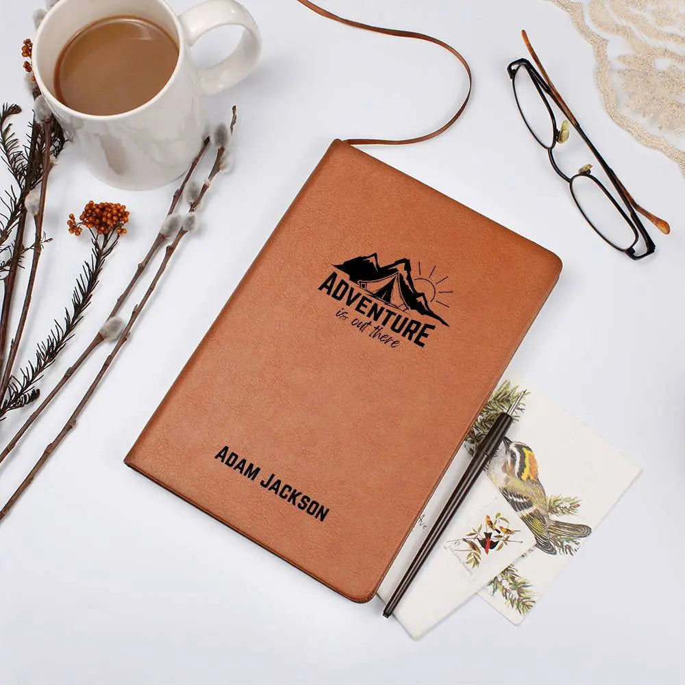 Jewelry Personalized Travel Journal, Travel Memory NoteBook for Couple, Adventure Journal Gifts, Leather Bucket List Journal, Custom Scrapbook Gift ShineOn Fulfillment