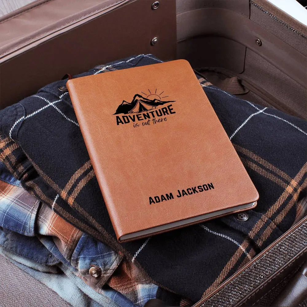 Jewelry Personalized Travel Journal, Travel Memory NoteBook for Couple, Adventure Journal Gifts, Leather Bucket List Journal, Custom Scrapbook Gift ShineOn Fulfillment
