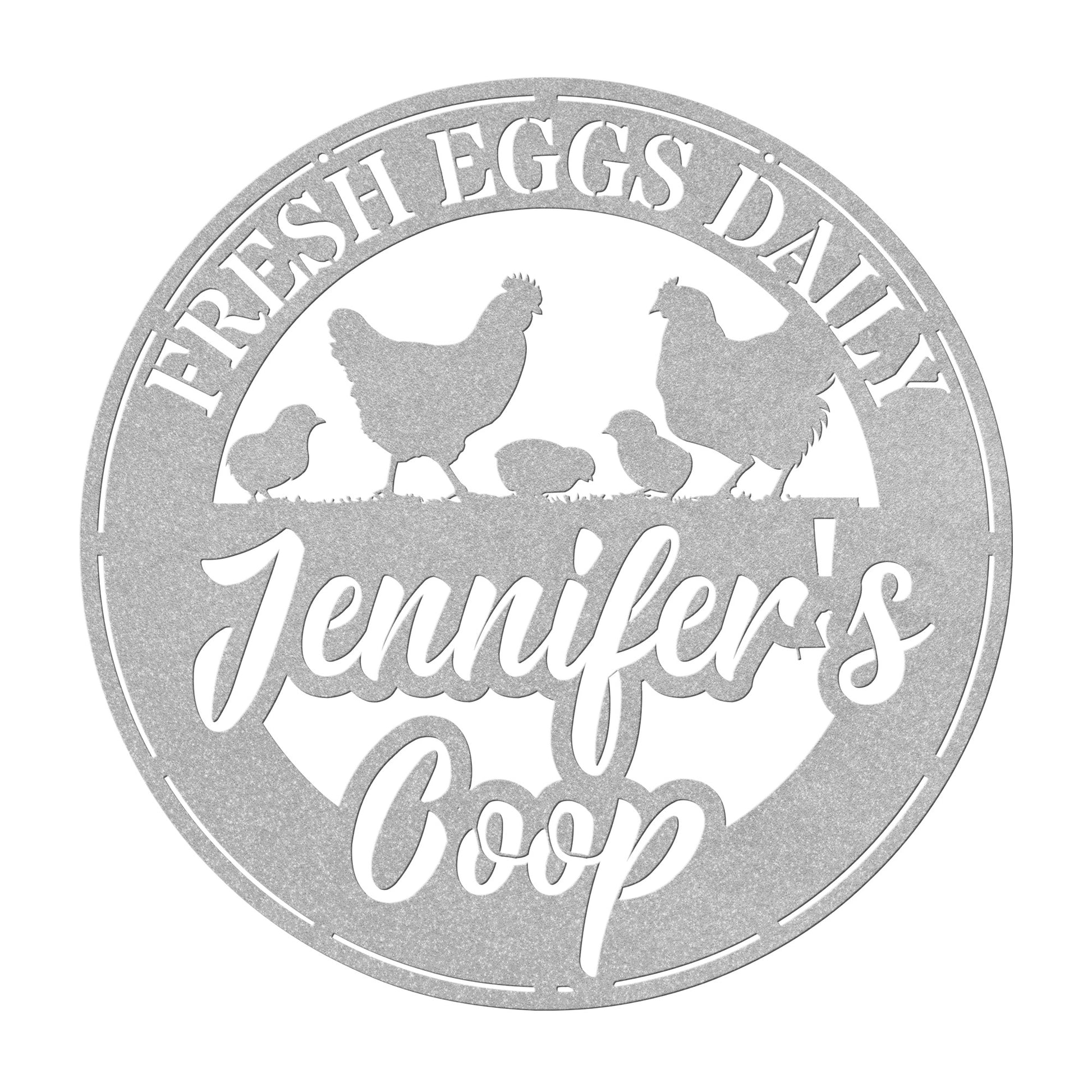 Wall Art Personalized Chicken Coop Sign, Hen House Coop Sign, Our Little Coop Sign Metal Sign, Metal Chicken Coop Sign, Custom Chicken Coop sign teelaunch