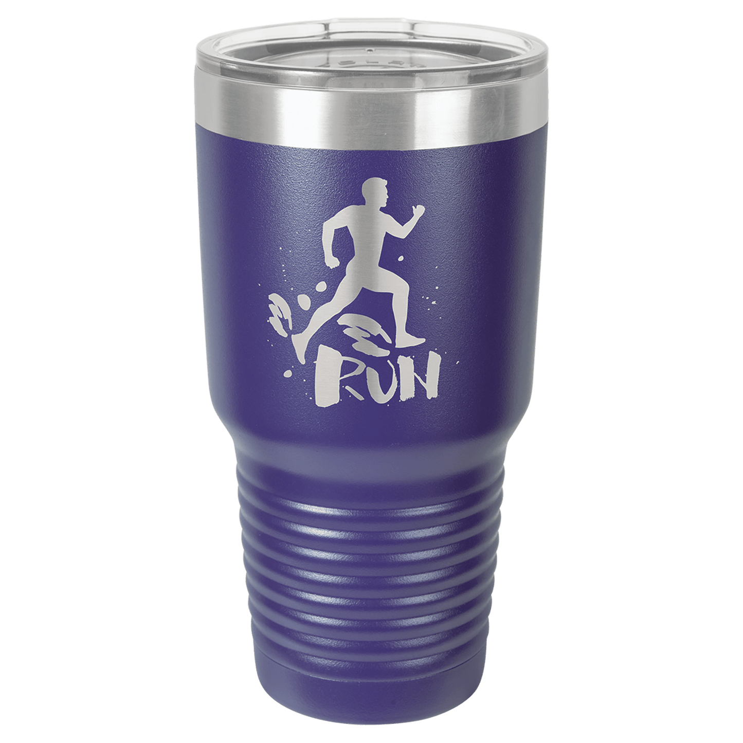 Customized Business Logo Engraved Powder Coated 30 Oz Tumbler