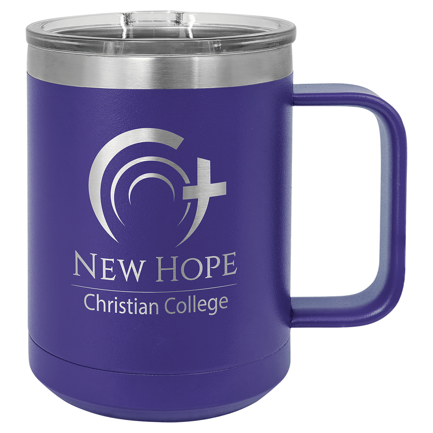 Customized Business Logo Engraved Powder Coated Coffee Mug