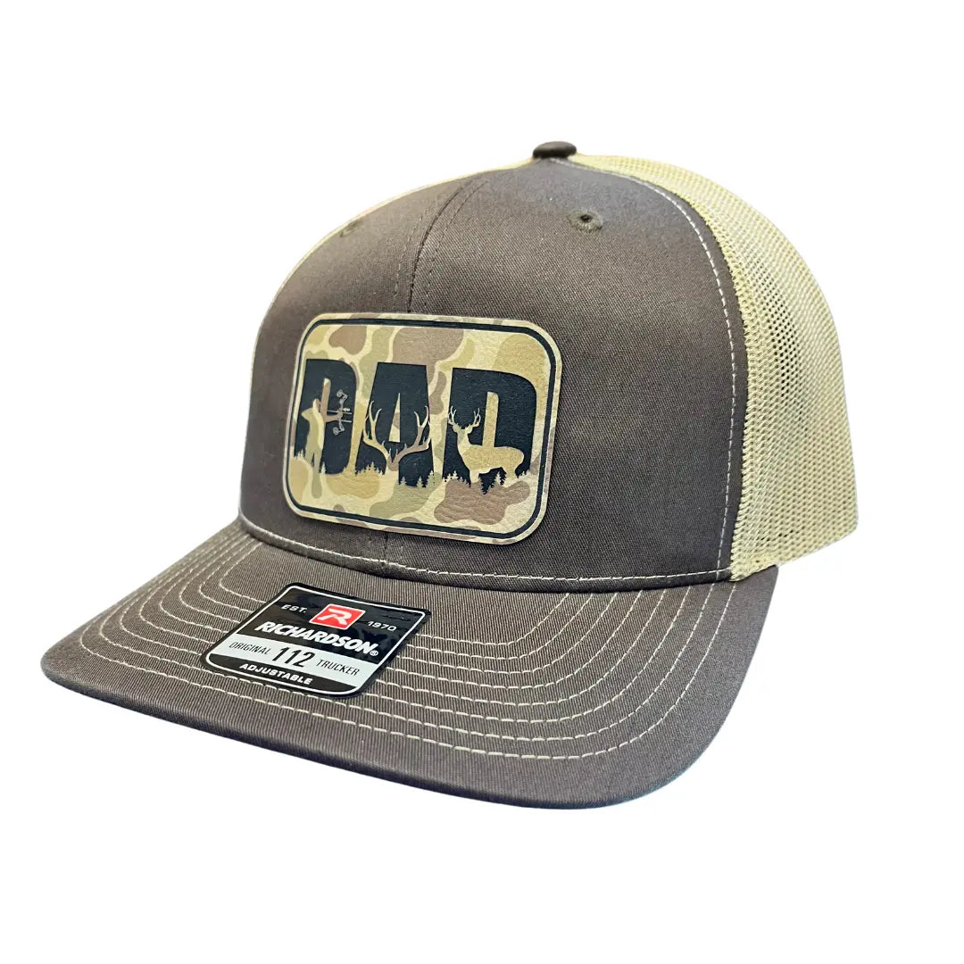 Hat Richardson 112 Hunting Dad Camo Patch Hat beardedcustomsco