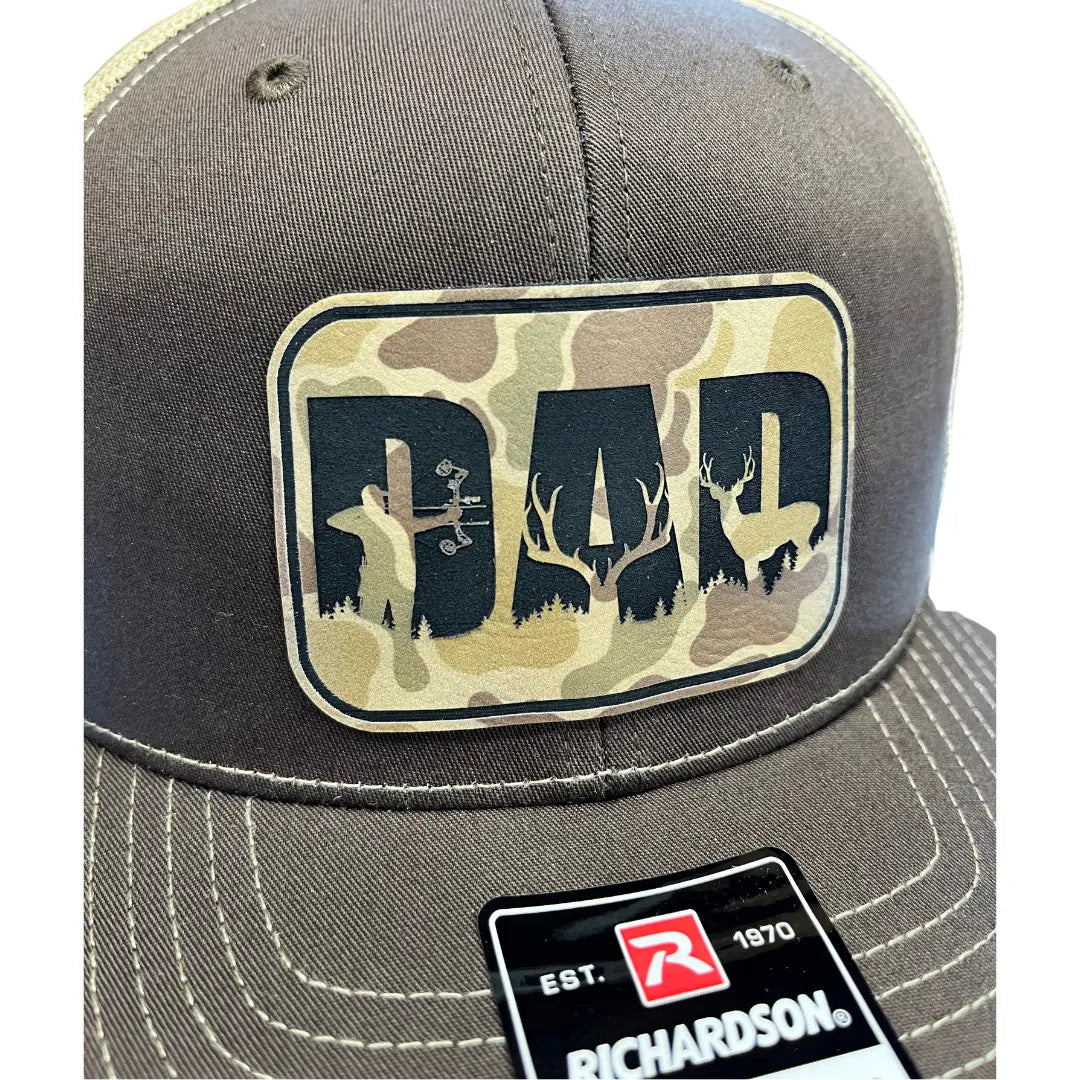 Hat Richardson 112 Hunting Dad Camo Patch Hat beardedcustomsco