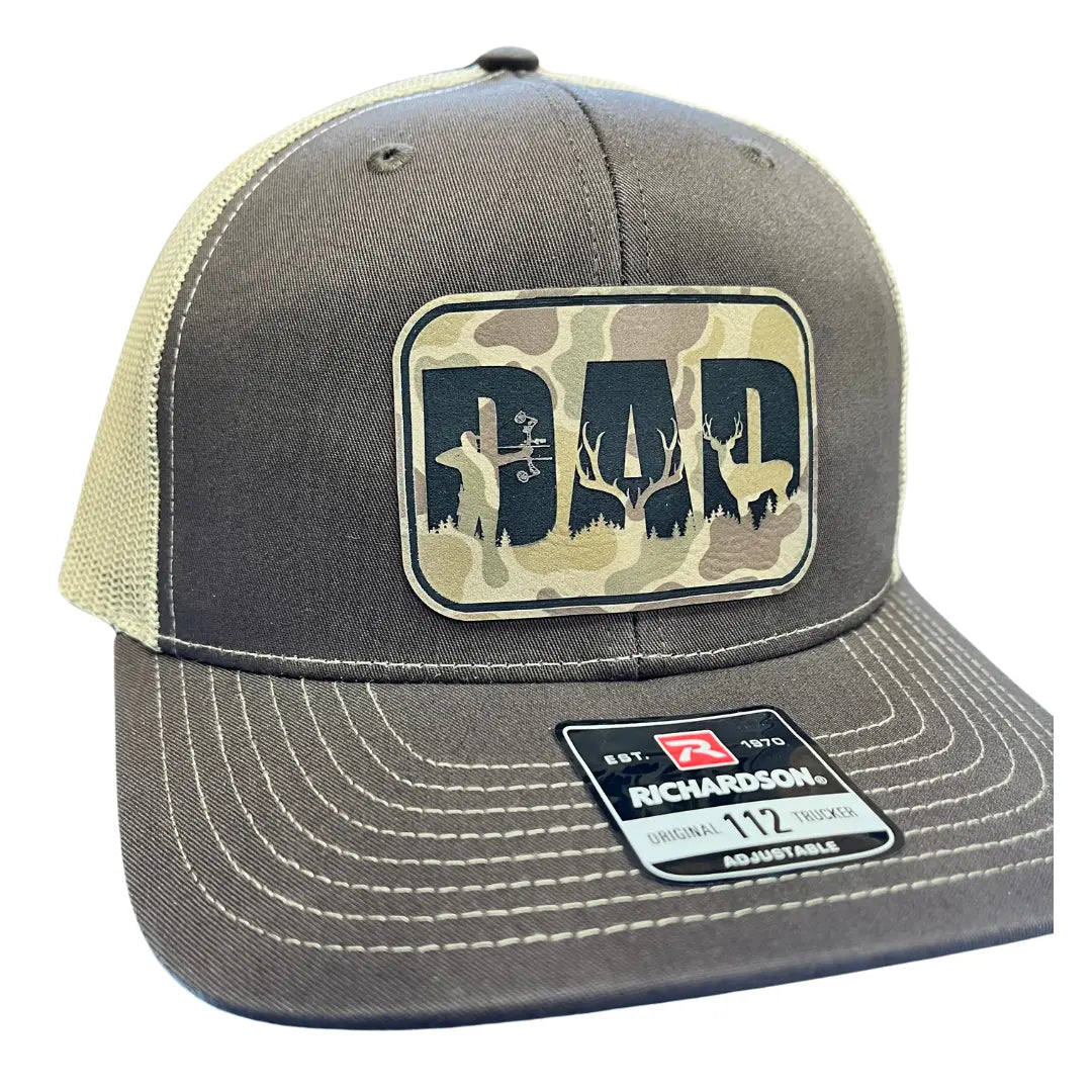 Hat Richardson 112 Hunting Dad Camo Patch Hat beardedcustomsco