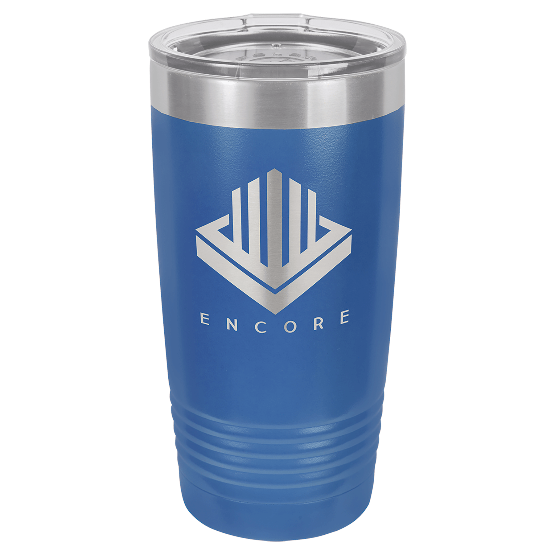 Blue Custom Engraved Polar Camel 20 oz Tumbler with Company Logo – Durable Powder-Coated Insulated Stainless Steel Travel Mug for Corporate Gifts and Promotional Items