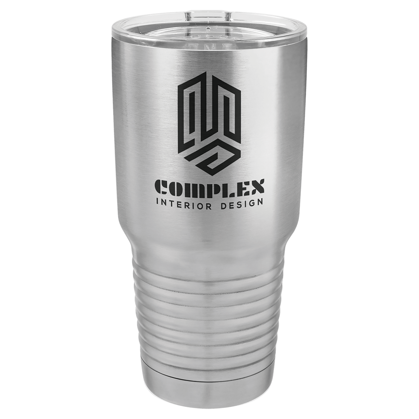 Customized Business Logo Engraved Powder Coated 30 Oz Tumbler