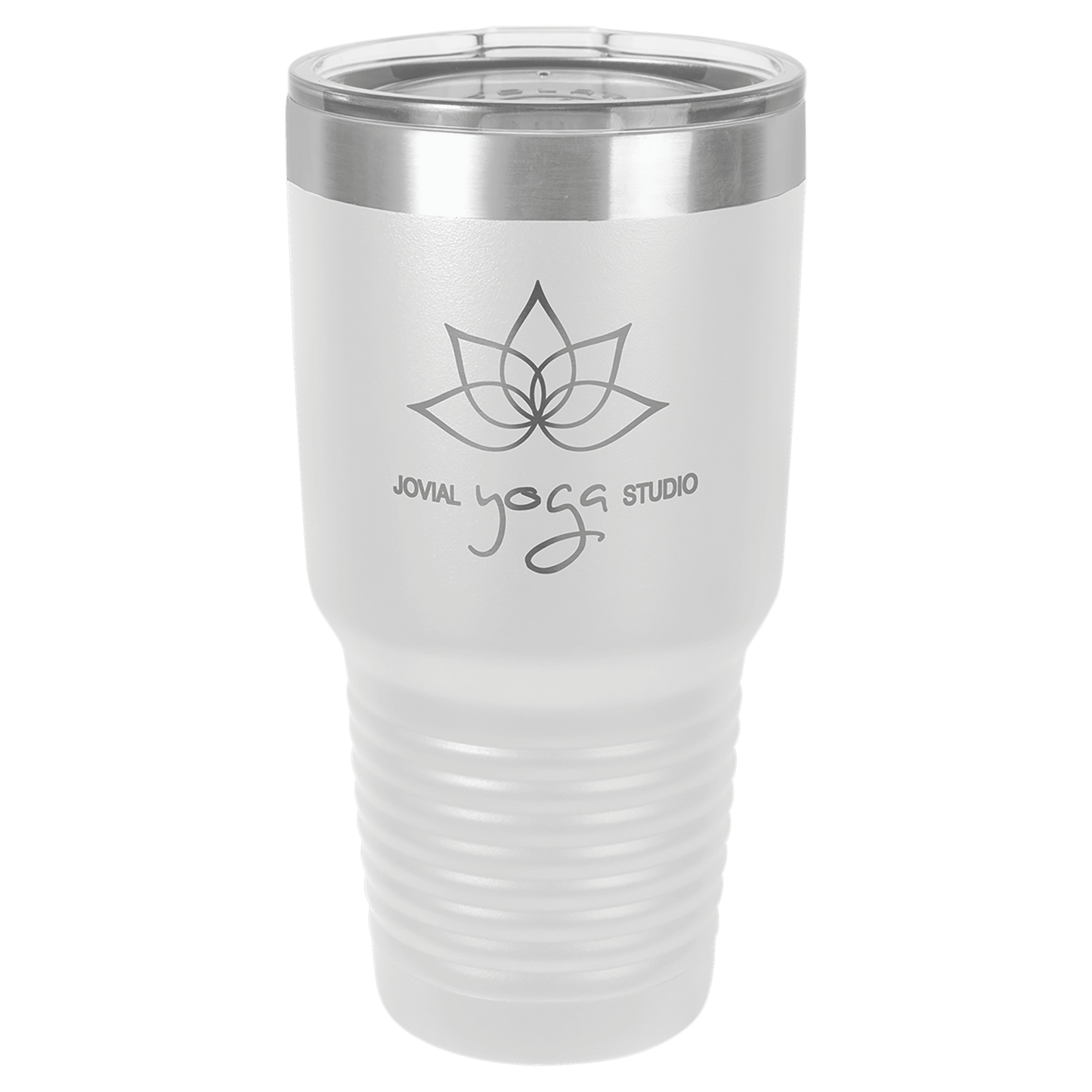 Customized Business Logo Engraved Powder Coated 30 Oz Tumbler