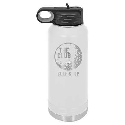 Customized Business Logo Engraved Powder Coated 32oz Bottle