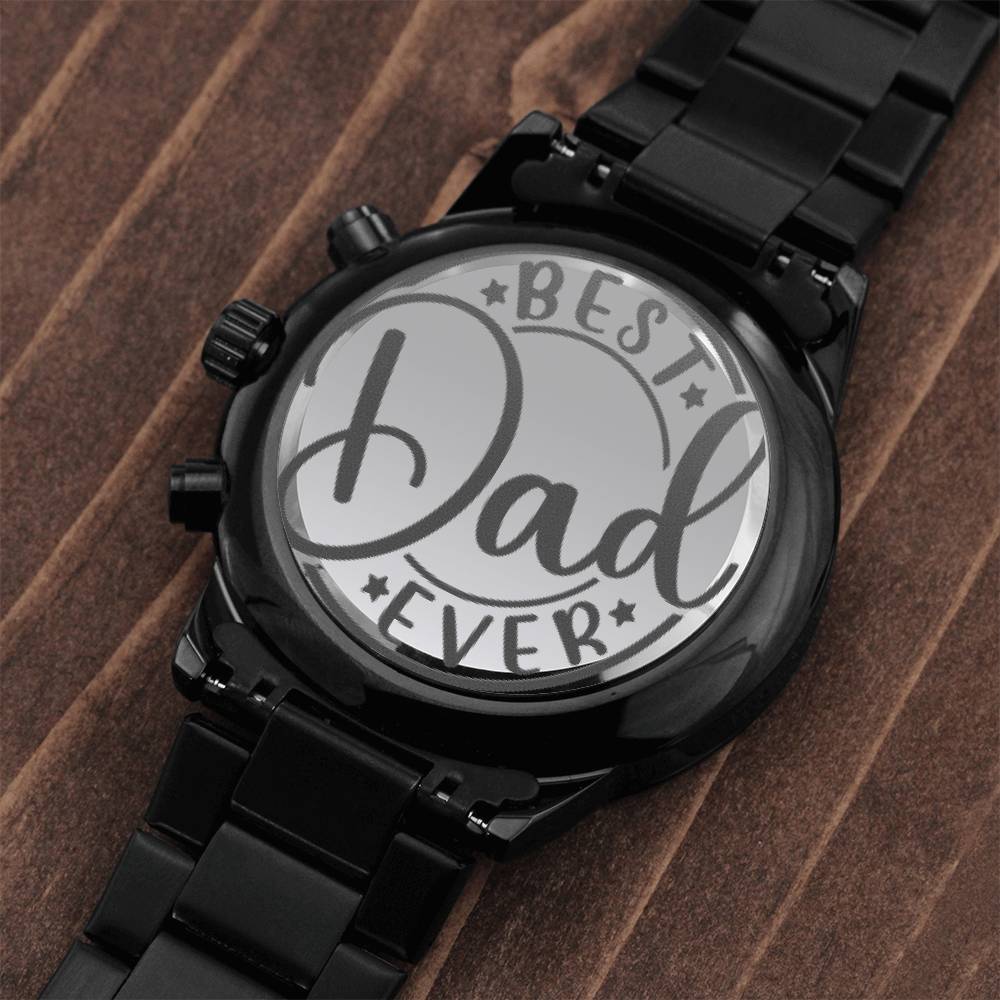 Jewelry Engraved Watch for Fathers Day | Engraved Watch Dad, Engraved Watch, Engraved Mens Watch, Custom Mens Watch, Mens Watch, Personalized Watch, Jewelry ShineOn Fulfillment