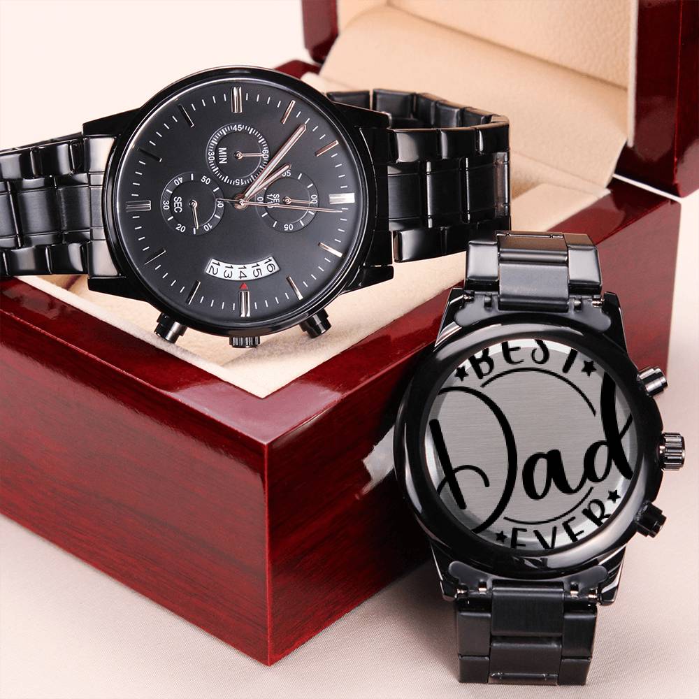 Jewelry Engraved Watch for Fathers Day | Engraved Watch Dad, Engraved Watch, Engraved Mens Watch, Custom Mens Watch, Mens Watch, Personalized Watch, Jewelry ShineOn Fulfillment