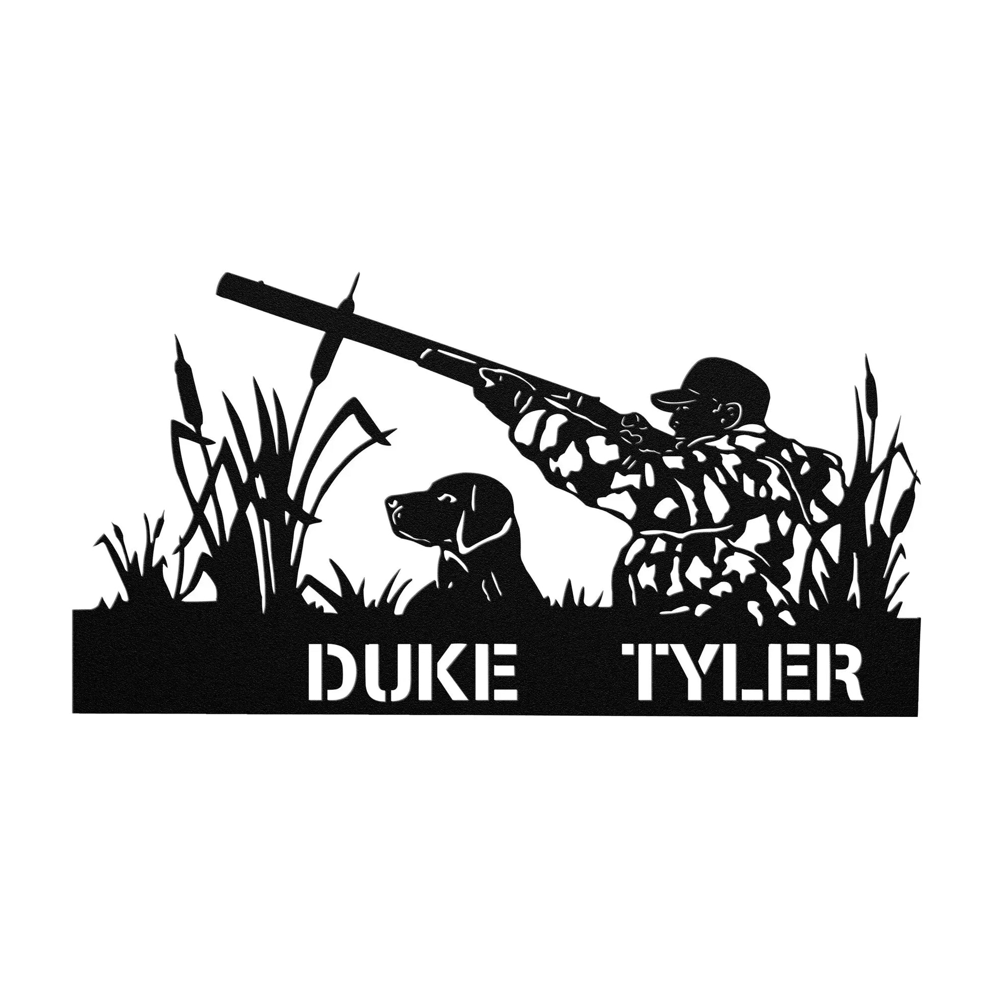 Personalized Duck Hunting Sign, Duck Hunting Gift, – beardedcustomsco