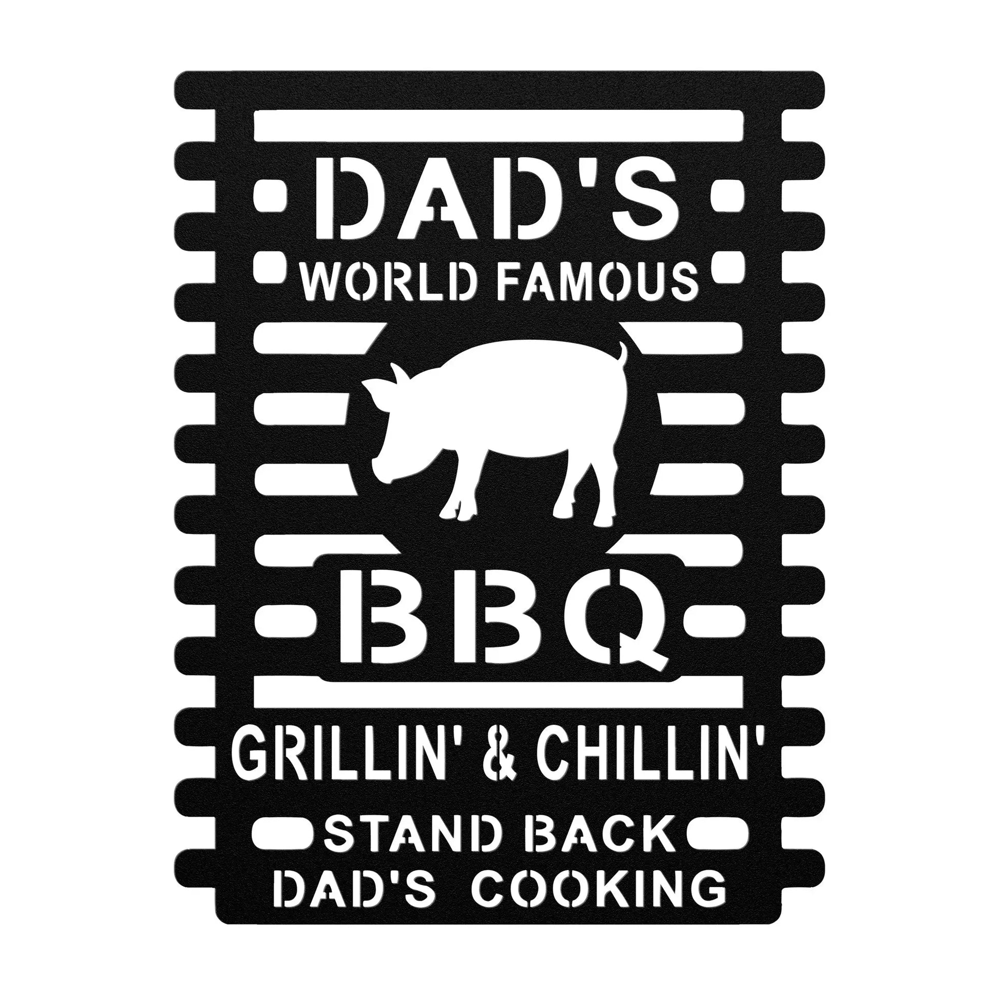 Wall Art Personalized Smokehouse Sign, Personalized Metal Grilling Sign, Metal Grill Sign, Grilling Gift, BBQ Sign, Backyard Sign, Gift for Grill teelaunch